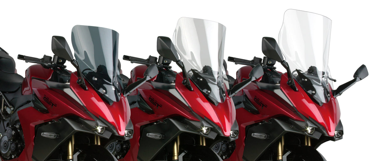 National Cycle 22-24 Suzuki GSX-S1000GT/GT+ - Vstream Mid Windshield - Light Tint