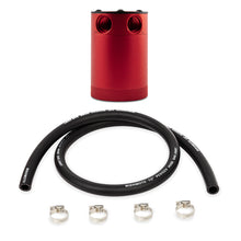 Cargar imagen en el visor de la galería, Mishimoto Compact Baffled Oil Catch Can - 2-Port - Red