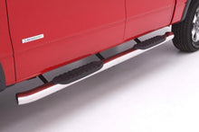 Cargar imagen en el visor de la galería, Lund 2019 Chevy Silverado 1500 Double Cab 5In Oval Curved SS Nerf Bars - Polished Stainless