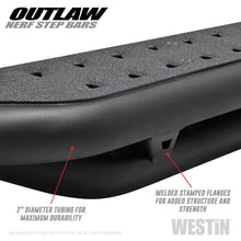 Cargar imagen en el visor de la galería, Westin 05-19 Toyota Tacoma Double Cab Outlaw Nerf Step Bars