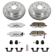 Cargar imagen en el visor de la galería, Power Stop 08-12 Infiniti EX35 Rear Z26 Street Warrior Brake Kit