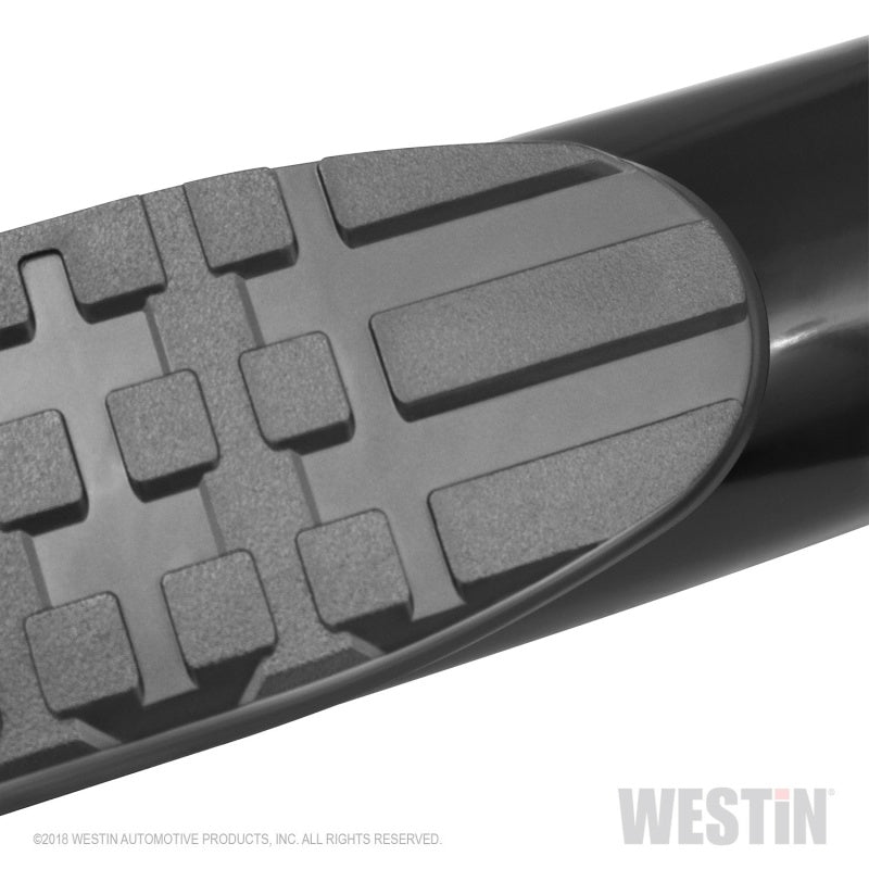 Westin PRO TRAXX 4 Oval Nerf Step Bars — Fits 2019-2024 Chevy Silverado/GMC Sierra 1500 Double Cab
