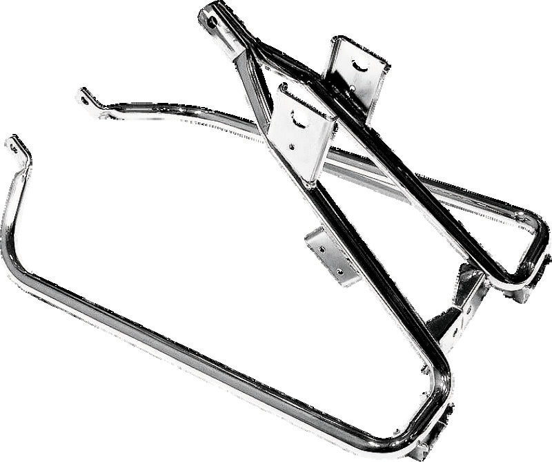 Bikers Choice 09-13 FLH FLT Chrome Saddlebag Support Bracket