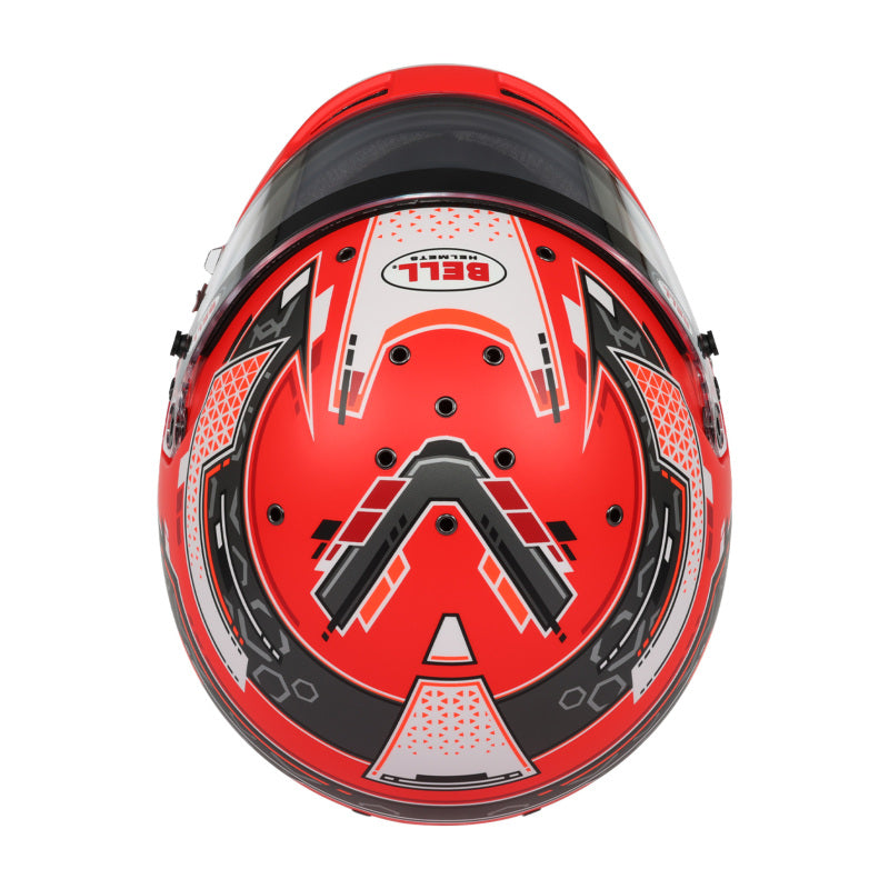 Bell Helmet Rs7 Stamina Anthracite/Red (Hans) 60(7 1/2) Fia8859-2024/Sa2025