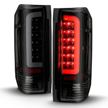 Cargar imagen en el visor de la galería, ANZO 1987-1996 Ford F-150 LED Taillights Black Housing Smoke Lens (Pair)