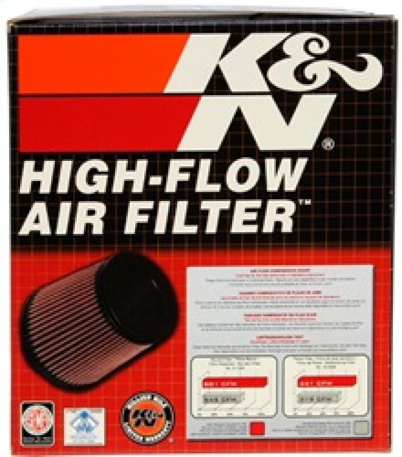 K&N Filter Universal Rubber Filter 2 1/2 inch Flange 6 inch Base 5 inch Top 5 1/2 inch Height