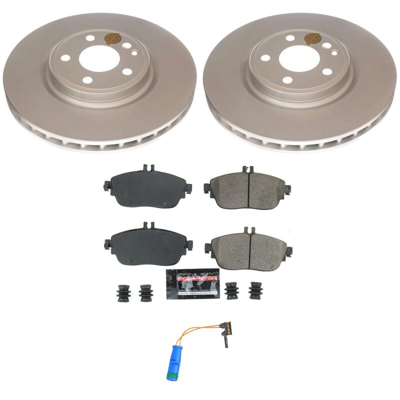 Power Stop 17-19 Infiniti QX30 Front Z23 Coated Brake Kit