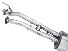 Cargar imagen en el visor de la galería, AWE 16-22 Toyota Tacoma 0FG Catback Exhaust w/ BashGuard - Dual Diamond Black Tips