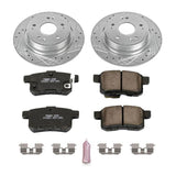 Power Stop 11-14 Acura TSX Rear Z23 Evolution Sport Brake Kit