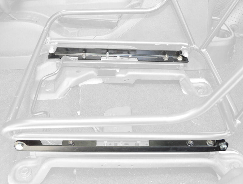PRP Premier High Back Suspension Seats Kit for Jeep Wrangler JK/JKU (Pair) - Gray