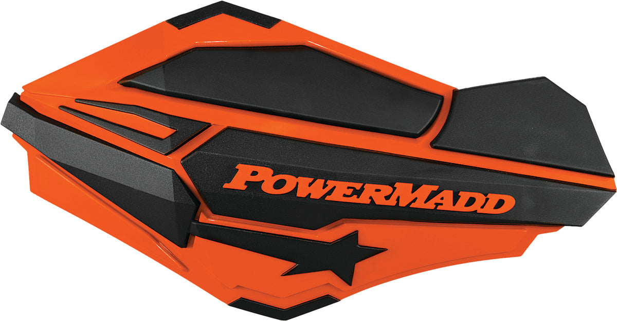 Powermadd Sentinal Handguards (ORANGE/BLACK) (34405)