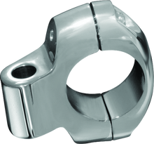 Cargar imagen en el visor de la galería, Kuryakyn Drink Holder Replacement Mount Clamp 1-1/4in Bars Chrome