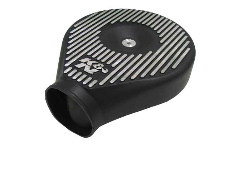 K&N Universal Plenum — Black 11.89in L x 9in Dia x 4.75in H