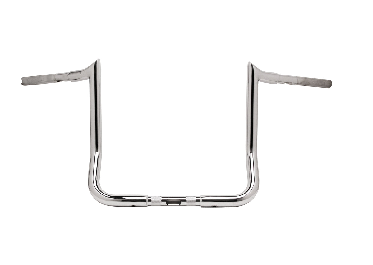 Baggernation 12" Monkey Bagger Bars Chrome `86-23 FLH/FLT (MBB125-12 C)