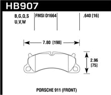 Cargar imagen en el visor de la galería, Hawk 12-16 Porsche 911 Carrera S DTC-60 Front Brake Pads