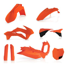 Cargar imagen en el visor de la galería, Kit de plástico completo Acerbis 15-16 KTM SX125/150/ SX250/XC/ SX-F/XC-F - Naranja/Negro