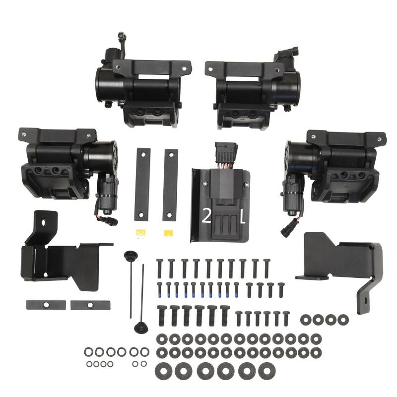 Westin Pro-e Running Boards - Textured Black — Fits 2018-2024 Jeep Wrangler JL Unlimited 4-Door