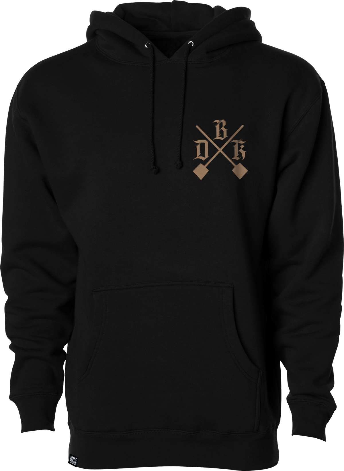 DBK Camo Shovels Hoodie Black XL (AH-CAMOSHOVEL-XL)