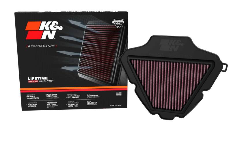 K&N Replacement Air Filter — Fits 21-24 Honda NC750X / NC750X DCT