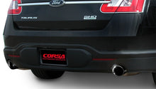 Cargar imagen en el visor de la galería, Corsa 2010-2019 Ford Taurus SHO 3.5L V6 Turbo Sport Cat-Back Exhaust w/ Dual 4in Black Tips