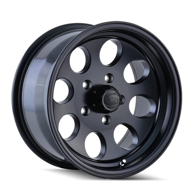 Rueda ION Type 171 17x9 / 5x127 BP / -12 mm de desplazamiento / buje 83,82 mm en color negro mate