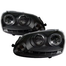 Cargar imagen en el visor de la galería, Spyder Volkswagen GTI 06-09/Jetta 06-09 Halogen Model Only - LED Halo DRL Black PRO-YD-VG06-HL-BK