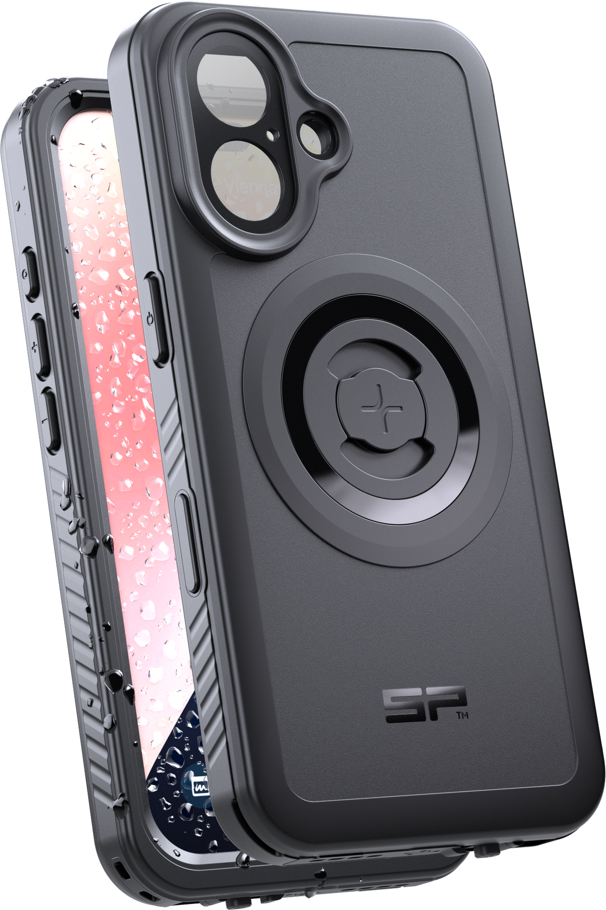 Phone Case Xtreme SPC+ Apple Iphone 16 Black (52909)