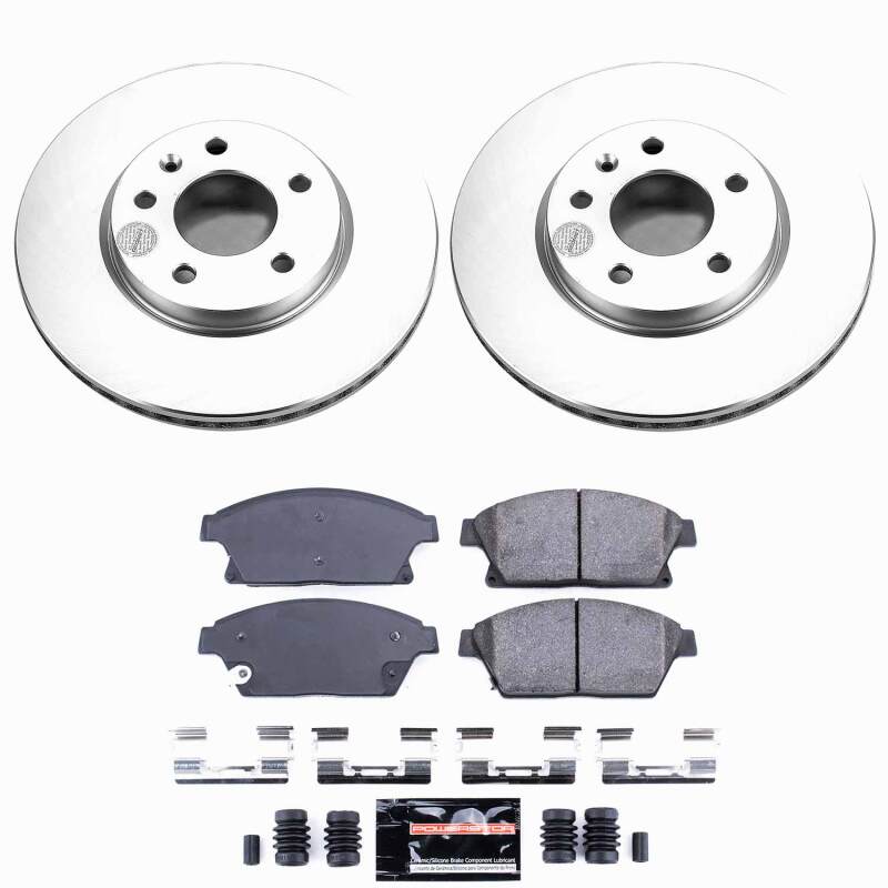 Power Stop 12-17 Buick Verano Front Z23 Coated Brake Kit
