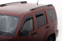 Cargar imagen en el visor de la galería, AVS 08-14 Jeep Liberty Ventvisor In-Channel Front &amp; Rear Window Deflectors 4pc - Smoke