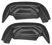 Cargar imagen en el visor de la galería, Protectores de huecos de rueda traseros negros Husky Liners para Chevy/GMC Silverado/Sierra 14-15