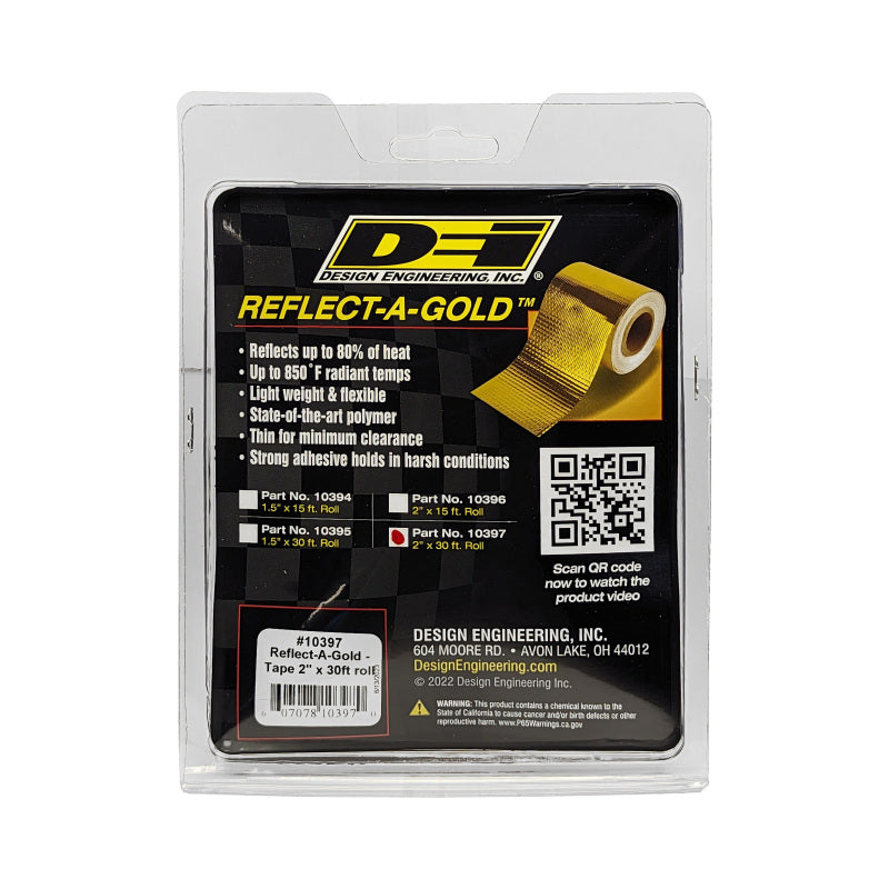 DEI Reflect-A-GOLD 2in x 30ft Tape Roll