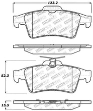 Cargar imagen en el visor de la galería, StopTech Performance 07-09 Mazdaspeed3 / 06-07 Mazdaspeed6 / 06-07 Mazda3 Rear Brake Pads