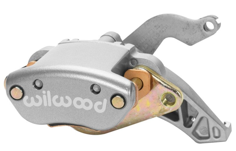 Wilwood MC4 Mechanical Parking Brake Caliper - Silver 1.19in Piston .81in Disc