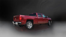 Load image into Gallery viewer, Corsa 14 GM Sierra/Silverado 1500 Crew/Dbl / Short/Std. Bed 6.2L V8 Black Sport Single Side CB Exht