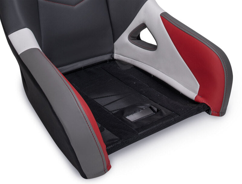 PRP GT3 Suspension Seats Kit (Pair) Black/Gray — Fits Polaris General RZR