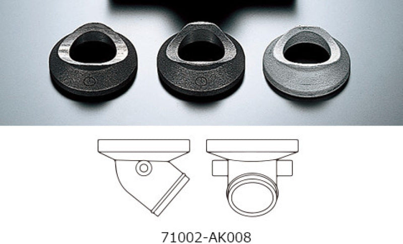 HKS 50mm Weld-on Steel BOV Flange