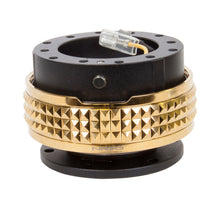 Cargar imagen en el visor de la galería, NRG Quick Release Kit - Pyramid Edition - Black Body / Chrome Gold Pyramid Ring