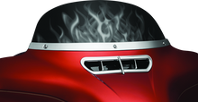 Cargar imagen en el visor de la galería, Kuryakyn Smooth Windshield Trim 14-Up Touring Chrome