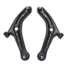 Cargar imagen en el visor de la galería, Superpro 13-17 Ford Fiesta Complete Front Lower Control Arm Kit (Caster Increase)