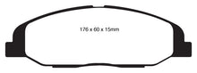 Cargar imagen en el visor de la galería, EBC 08-13 Cadillac CTS 3.0 Greenstuff Front Brake Pads