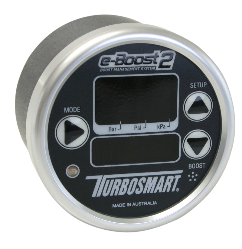 Turbosmart eB2 60 mm Negro Plata