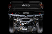 Cargar imagen en el visor de la galería, AWE Tuning 20-21 Jeep Gladiator JT 3.6L Tread Edition Cat-Back Dual Exhaust - Diamond Black Tip