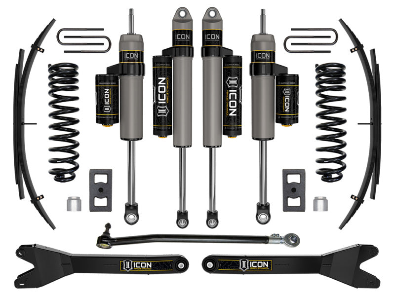 ICON 2023+ Ford F250/F350 Super Duty 2.5in Stage 3 Suspension System w/ Radius Arms & Expansion Pack