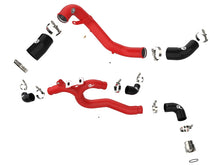 Cargar imagen en el visor de la galería, AFE 18-21 Kia Stinger V6-3.3L BladeRunner Alum Hot/Cold Charge Pipe Kit Red