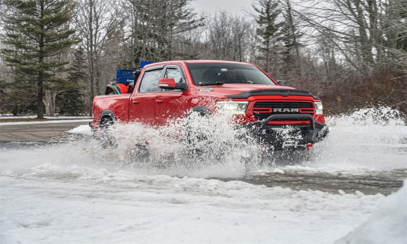 Visera de ventilación para camioneta Chevrolet Silverado 1500 Crew Cab Pickup 2019 de AVS, montaje exterior, 4 piezas, color humo