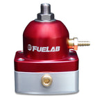 Fuelab 535 EFI Mini FPR ajustable 25-90 PSI (2) -6AN In (1) -6AN Return - Rojo