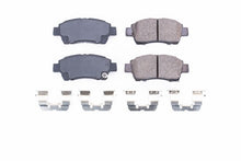 Cargar imagen en el visor de la galería, Power Stop 2000 Toyota Echo Front Z17 Evolution Ceramic Brake Pads w/Hardware