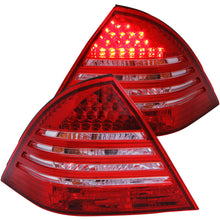 Cargar imagen en el visor de la galería, ANZO 2001-2004 Mercedes Benz C Class W203 Taillights Red/Smoke