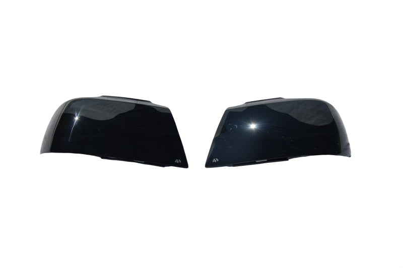 AVS 2019 Chevrolet Silverado 1500 Light Cover Headlight 2pc - Smoke