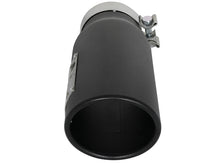 Cargar imagen en el visor de la galería, aFe MACH Force-Xp 409 Stainless Steel Exhaust Tip 3.5 In x 4.5in Out x 12in L Clamp-On